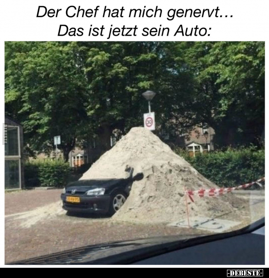 Chef, Genervt, Auto