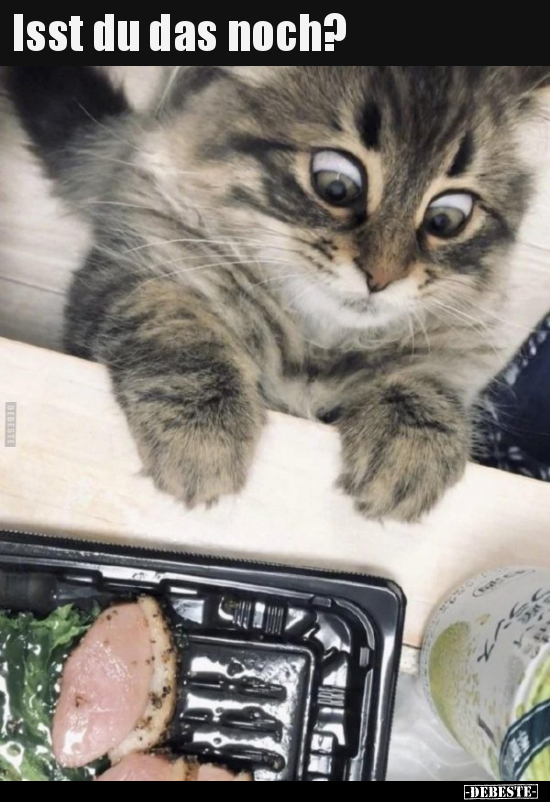 Isst du das noch?..