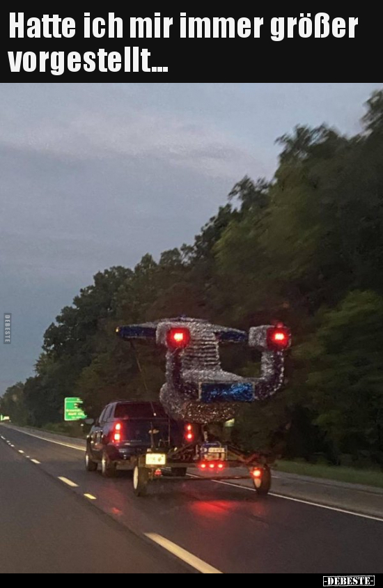 Hatte ich mir immer größer vorgestellt...