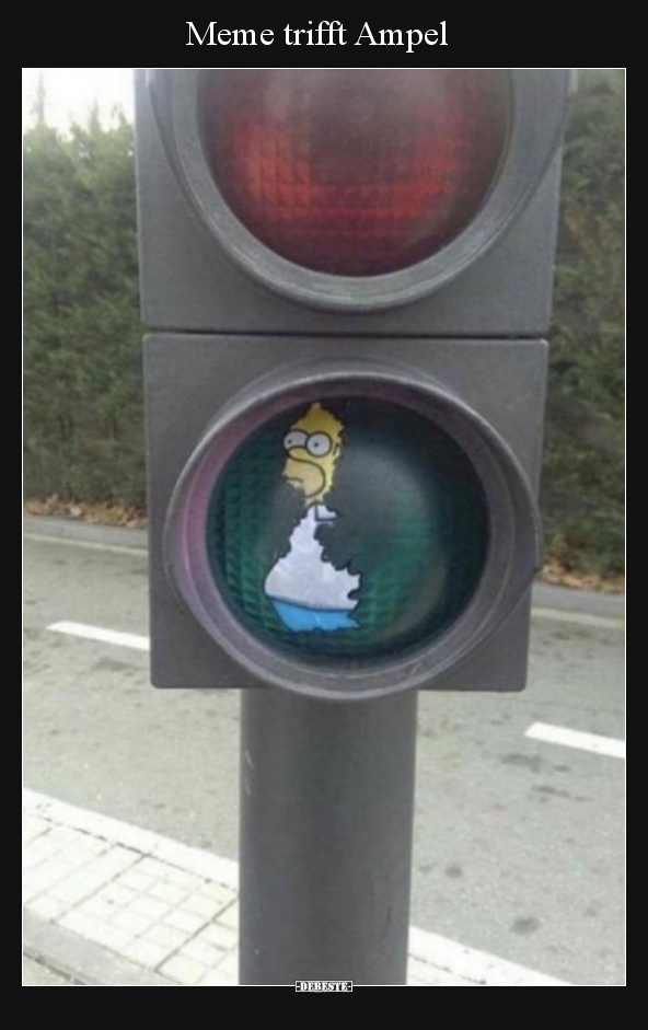 Meme trifft Ampel.