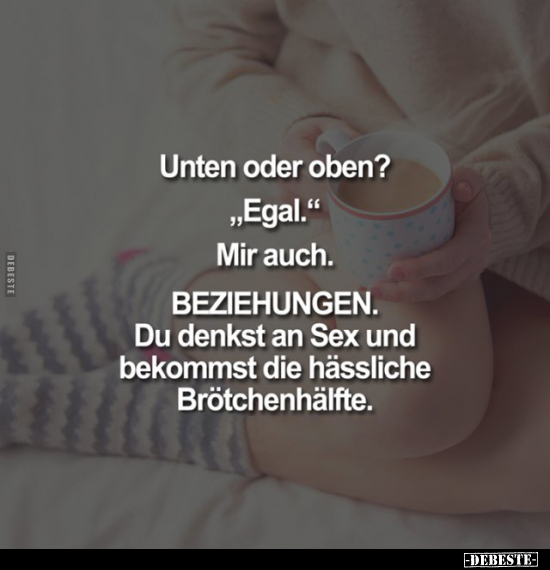 Sie: Unten oder oben?.. - Lustige Bilder | DEBESTE.de