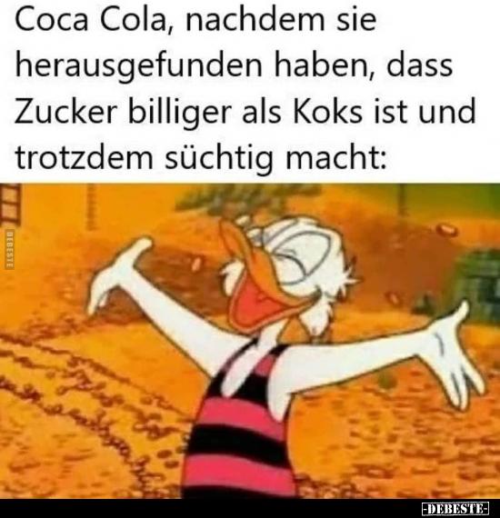 Coca Cola, nachdem sie herausgefunden haben.. - Lustige Bilder | DEBESTE.de