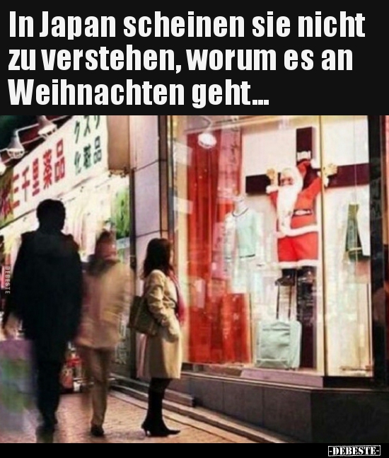 In Japan scheinen sie nicht zu verstehen, worum es an..