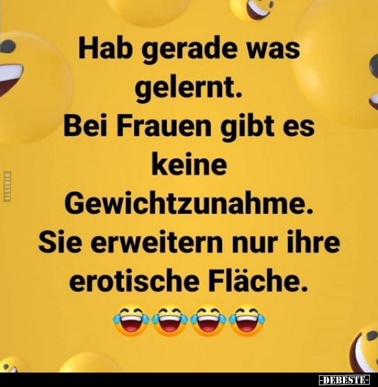 Ab gerade was gelernt. Bei Frauen gibt es keine.. - Lustige Bilder | DEBESTE.de