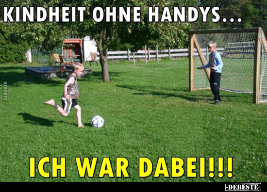 Kindheit ohne Handys... Ich war dabei!.. - Lustige Bilder | DEBESTE.de