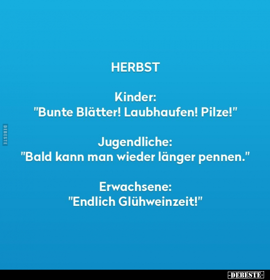 HERBST.. - Lustige Bilder | DEBESTE.de