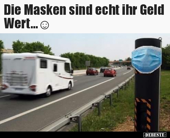 Die Masken sind echt ihr Geld Wert...☺ - Lustige Bilder | DEBESTE.de