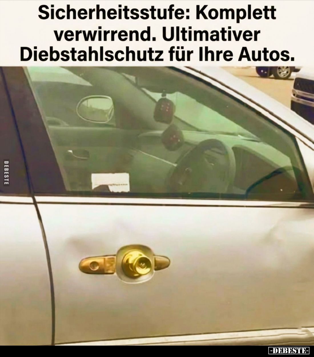 Sicherheitsstufe: Komplett verwirrend... - Lustige Bilder | DEBESTE.de