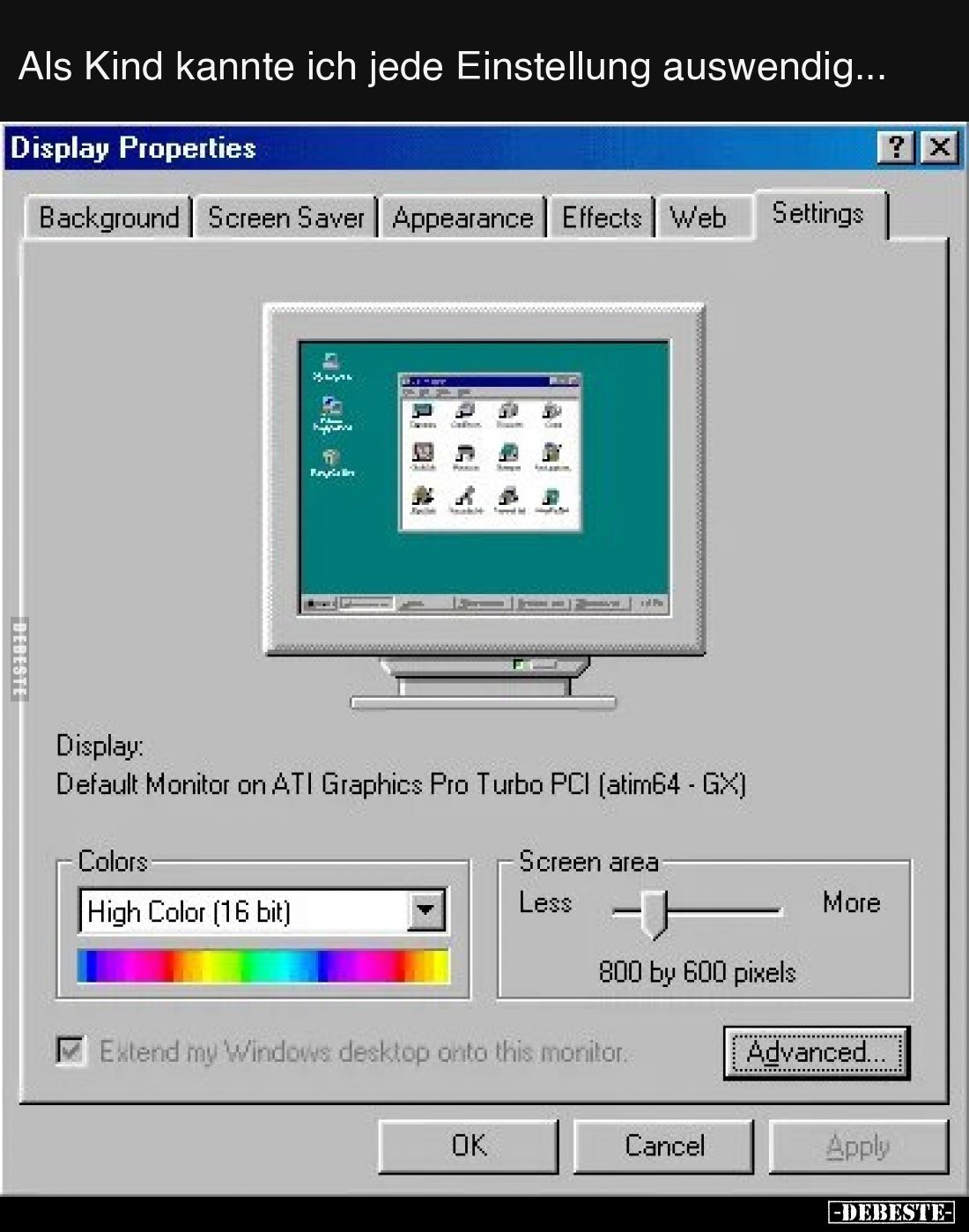 Als Kind kannte ich jede Einstellung auswendig...