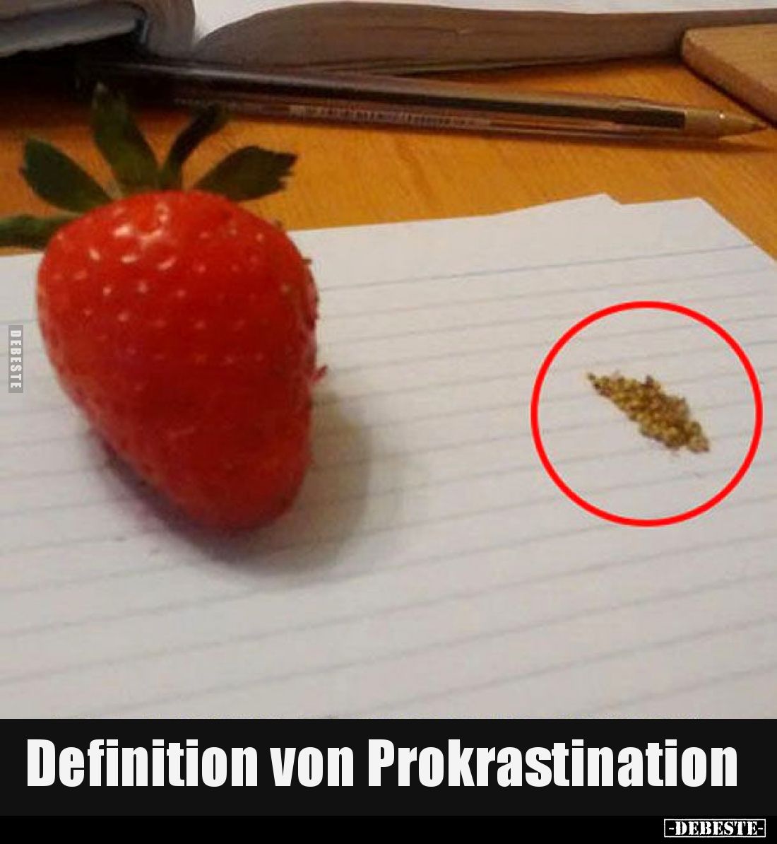 Definition von Prokrastination