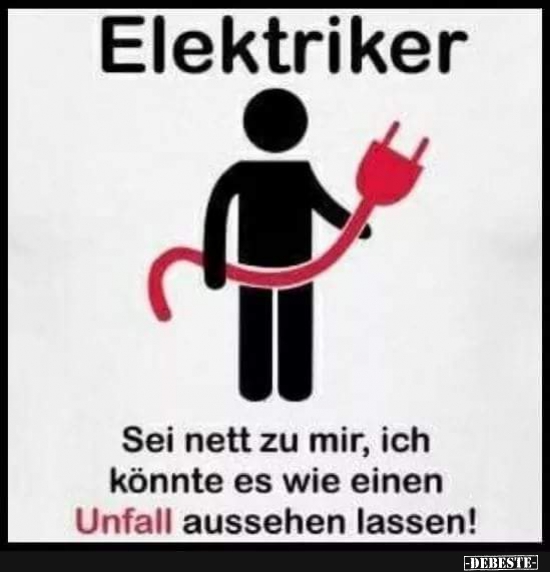 Elektriker... - Lustige Bilder | DEBESTE.de