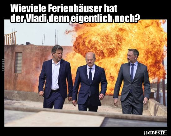 Wieviele Ferienhäuser hat der Vladi denn eigentlich.. - Lustige Bilder | DEBESTE.de