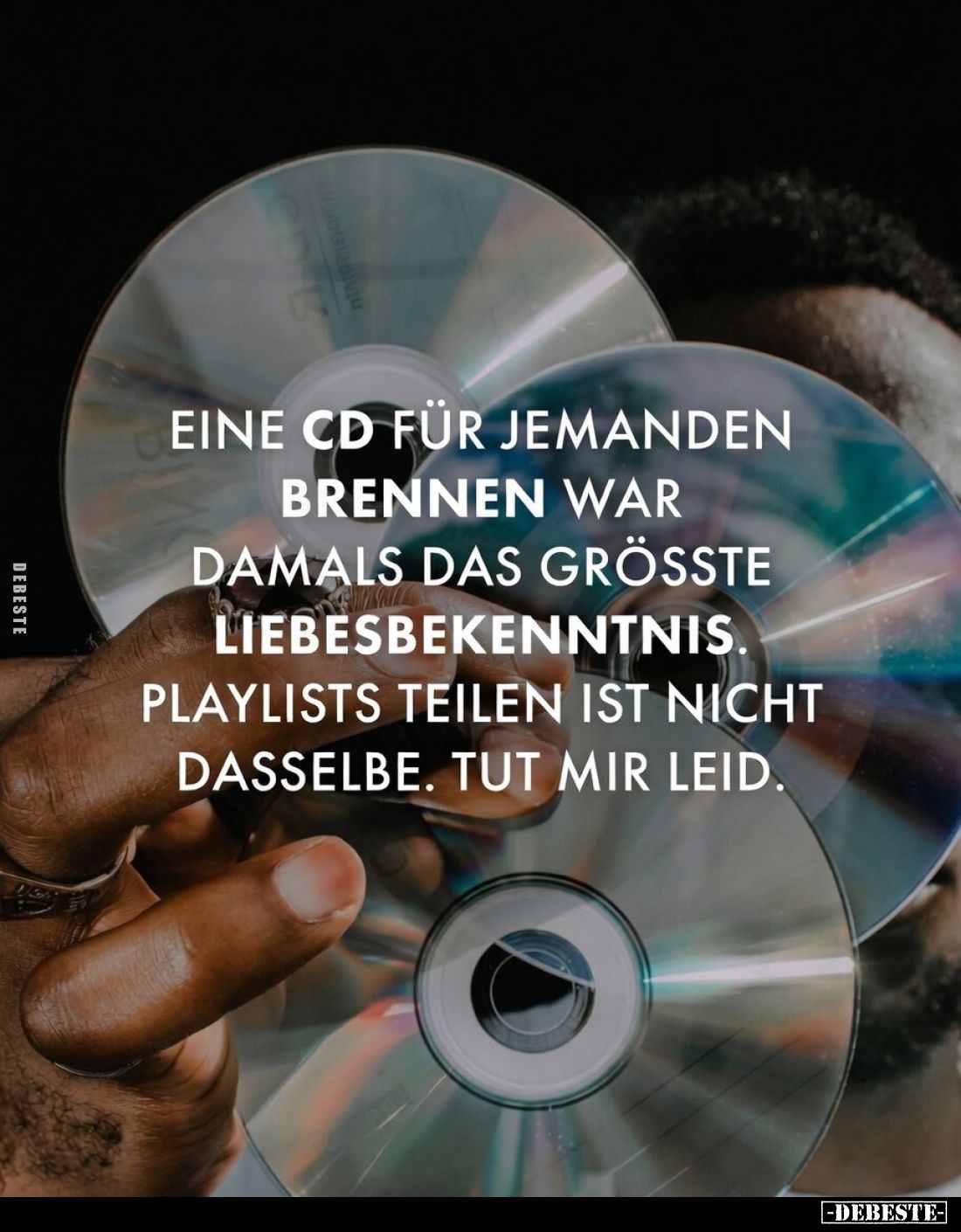 Eine CD für jemanden brennen war damals das größte.. - Lustige Bilder | DEBESTE.de