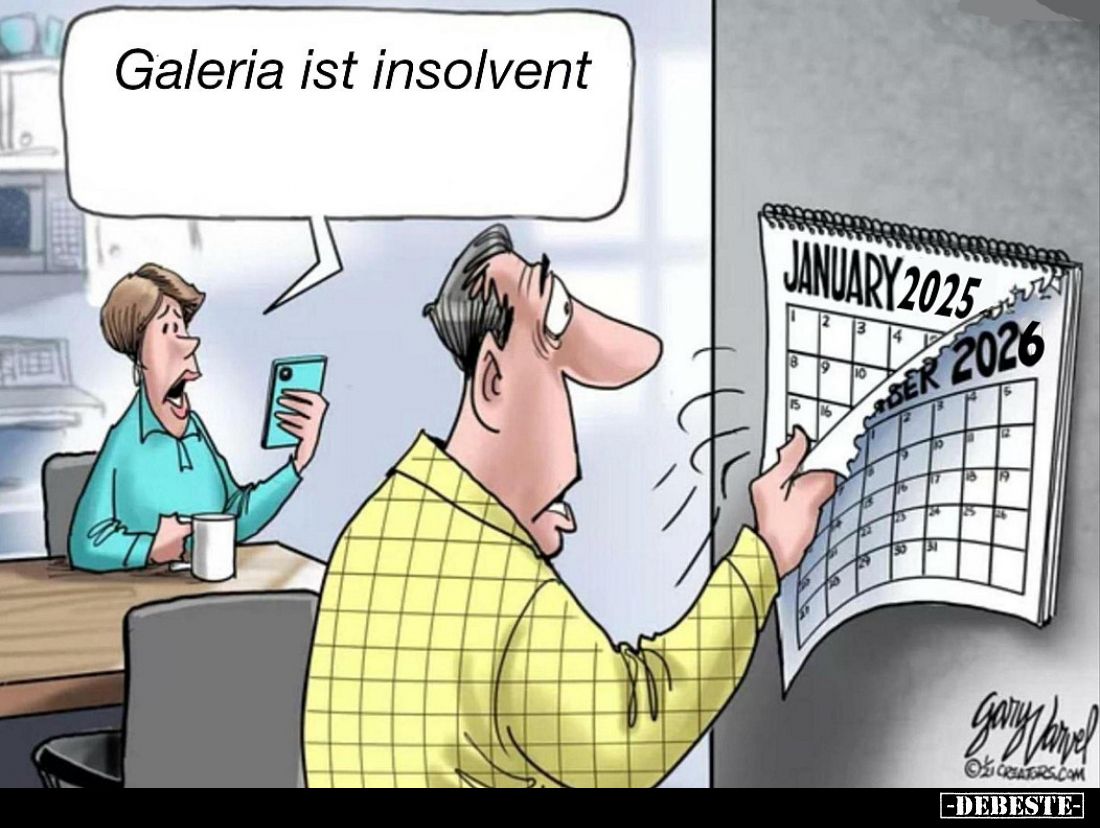 Alle Jahre wieder - Galeria ist insolvent
