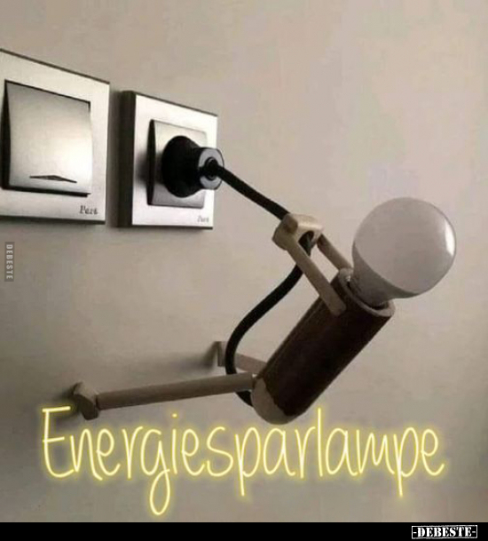 Energiesparlampe.. - Lustige Bilder | DEBESTE.de