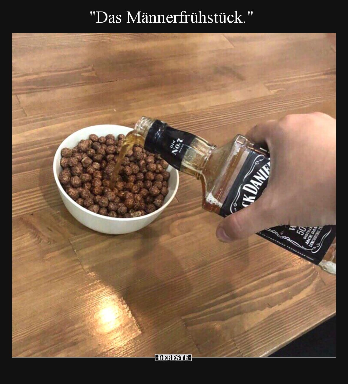 Das Männerfrühstück