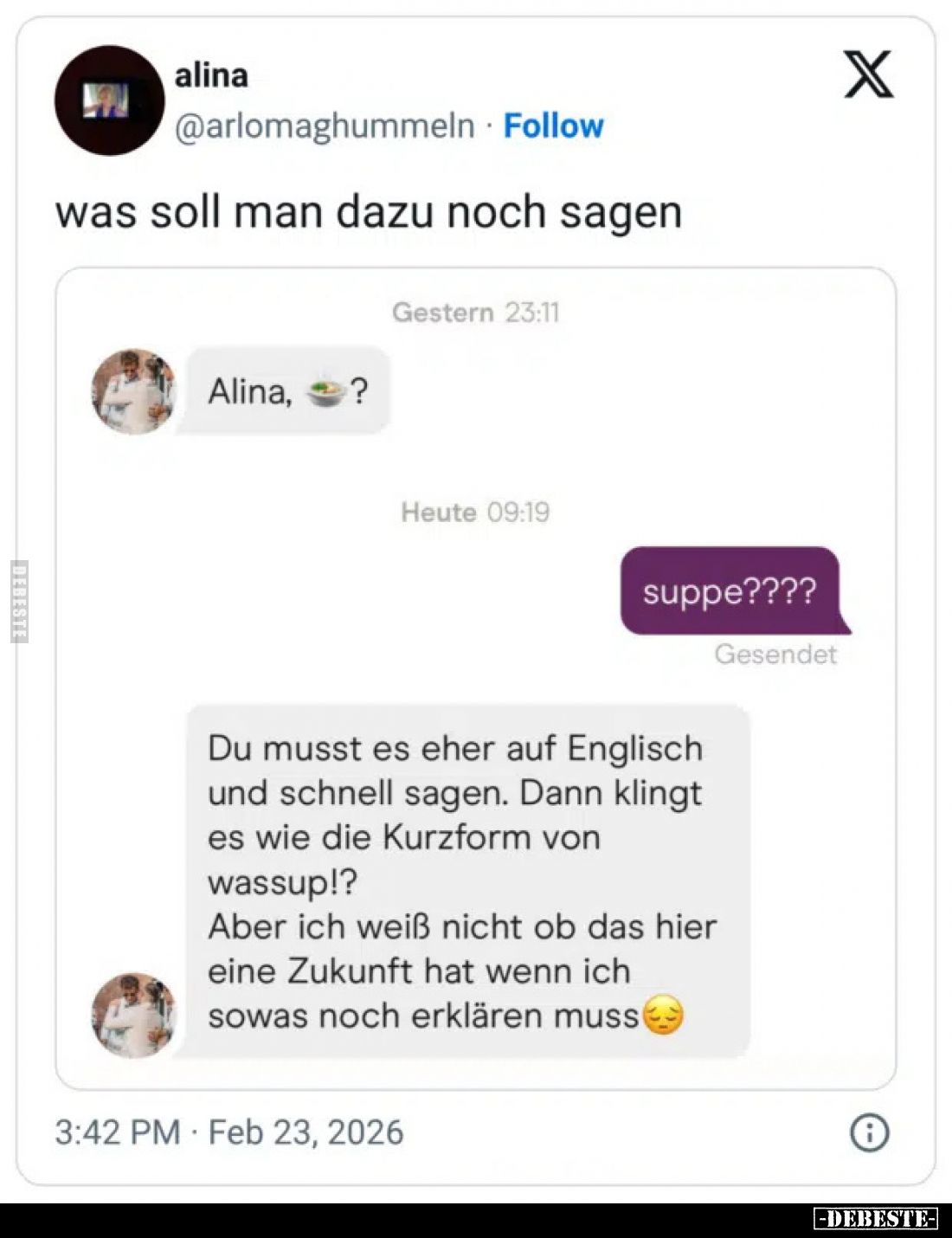Was soll man dazu noch sagen.. - Lustige Bilder | DEBESTE.de