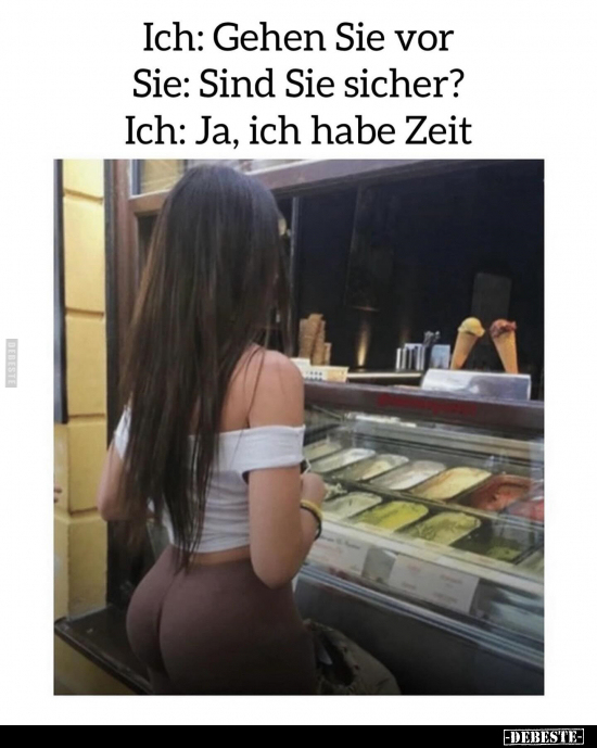 Ich: Gehen Sie vor.. - Lustige Bilder | DEBESTE.de