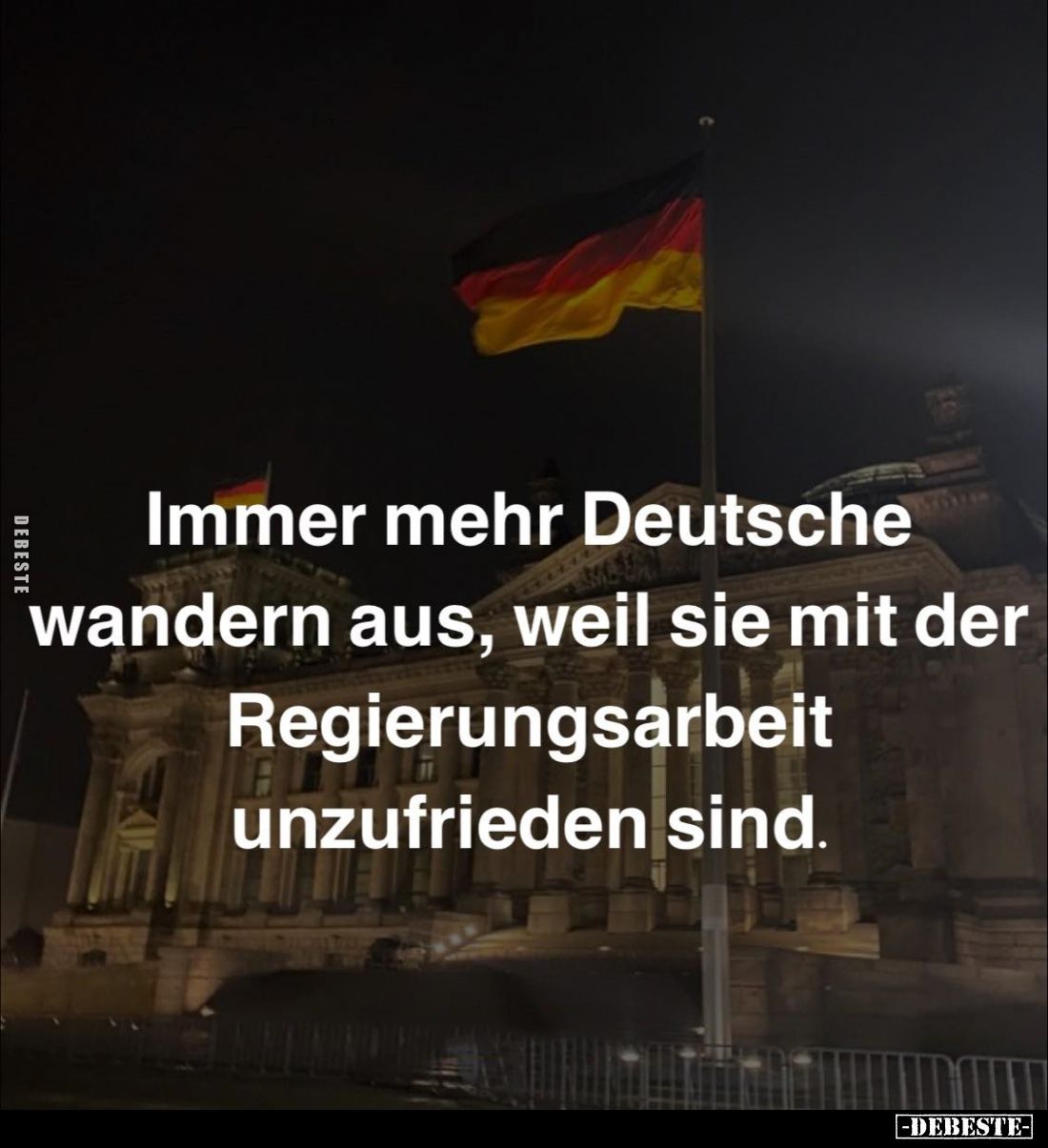 Immer mehr Deutsche wandern aus... - Lustige Bilder | DEBESTE.de