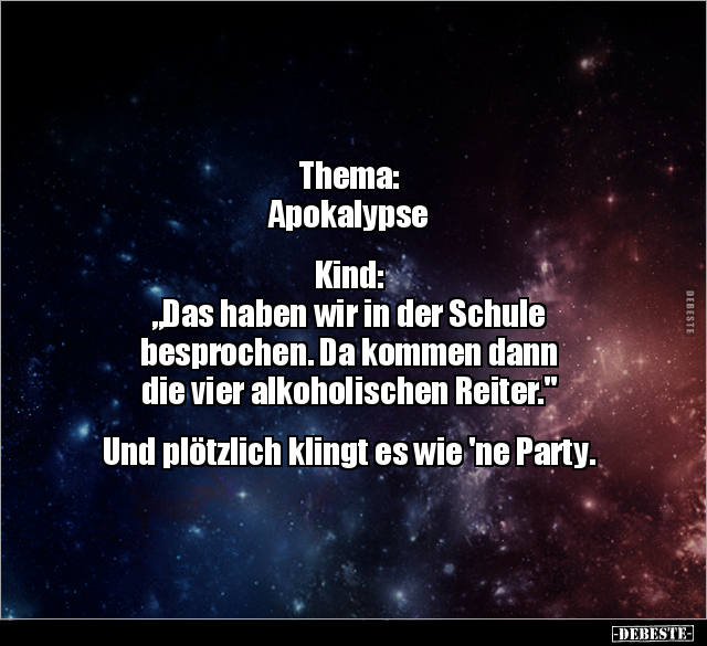 Thema: Apokalypse.. - Lustige Bilder | DEBESTE.de