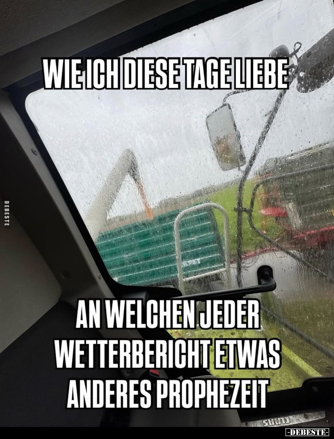 Wie ich diese Tage liebe
an welchen jeder Wetterbericht etwas anderes Prophezeit