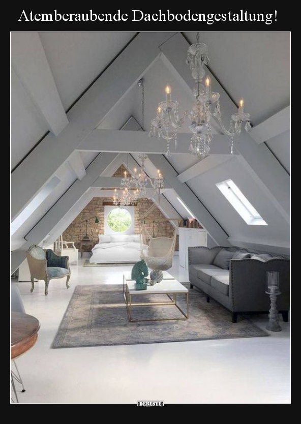 Atemberaubende Dachbodengestaltung!.. - Lustige Bilder | DEBESTE.de