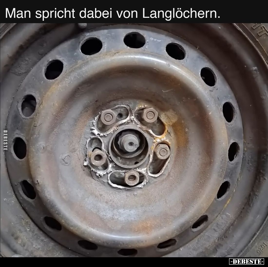 Man spricht dabei von Langlöchern...