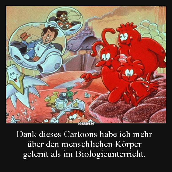 Dank dieses Cartoons habe ich mehr über den menschlichen.. - Lustige Bilder | DEBESTE.de