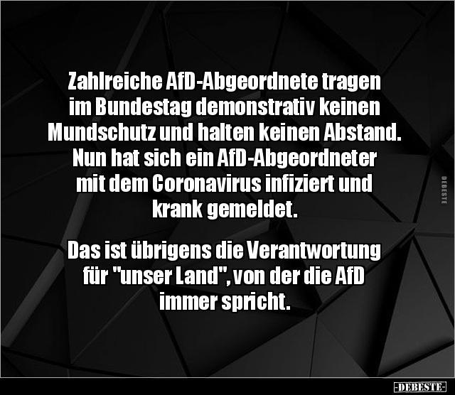 Zahlreiche AfD-Abgeordnete tragen im Bundestag.. - Lustige Bilder | DEBESTE.de