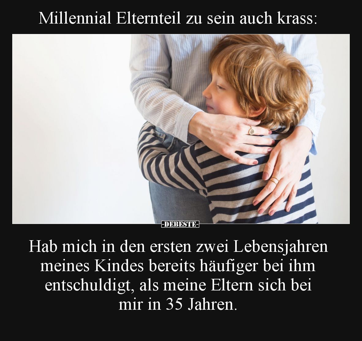 Millennial Elternteil zu sein auch krass: Hab mich in den ersten zwei Lebensjahren meines Kindes bereits häufiger bei ihm ent...