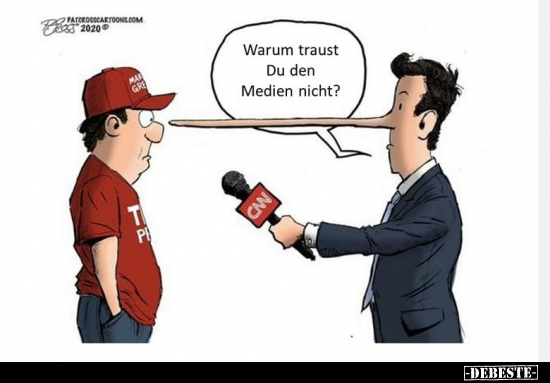 Warum traust Du den Medien nicht?