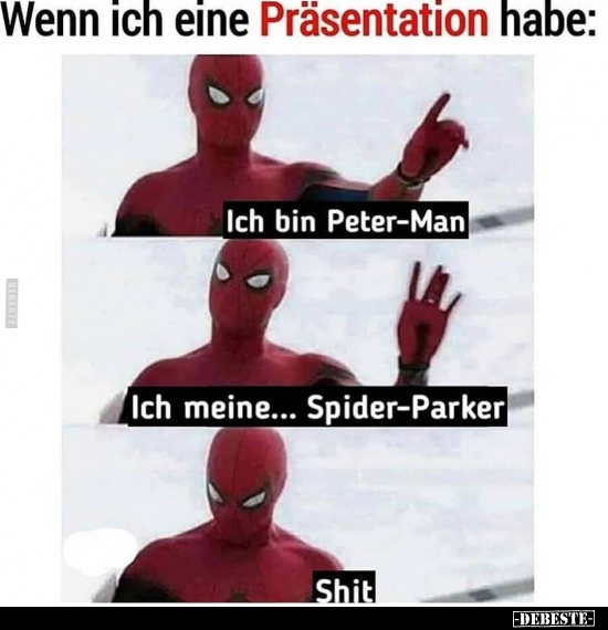 Wenn ich eine Präsentation habe..