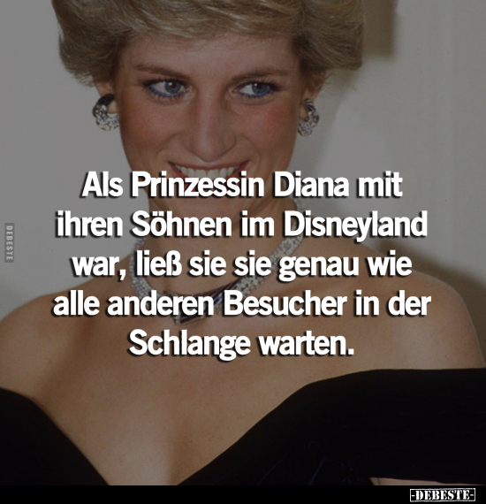 Als Prinzessin Diana mit ihren Söhnen im Disneyland war.. - Lustige Bilder | DEBESTE.de