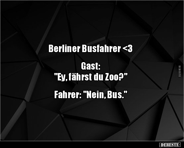 Berliner Busfahrer <3 - Lustige Bilder | DEBESTE.de