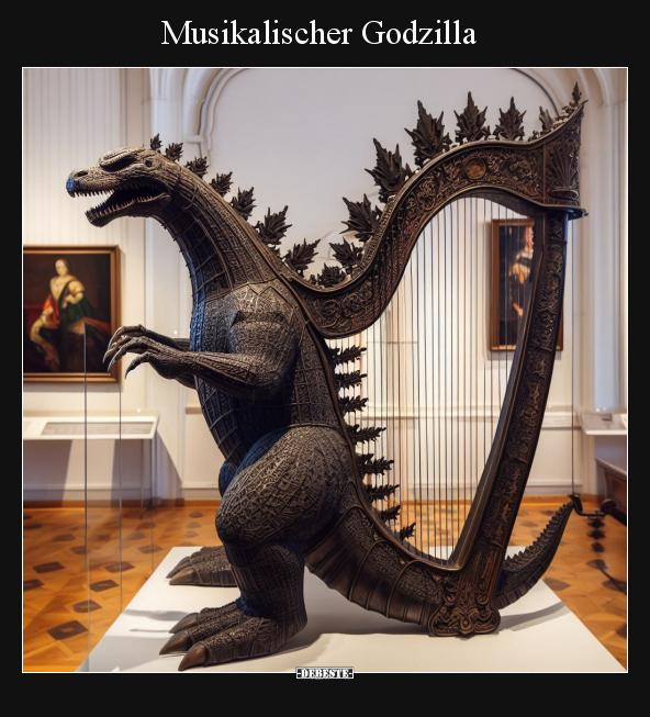 Musikalischer Godzilla.. - Lustige Bilder | DEBESTE.de