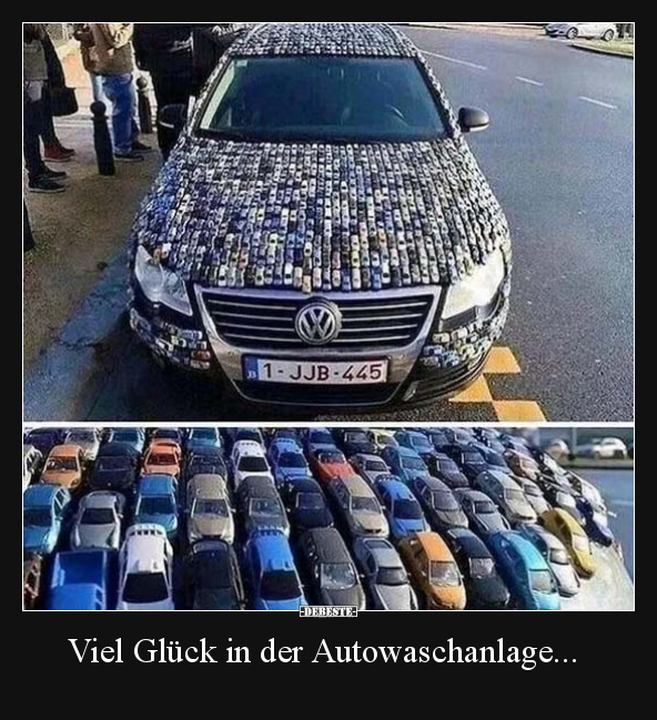 Viel Glück in der Autowaschanlage... - Lustige Bilder | DEBESTE.de