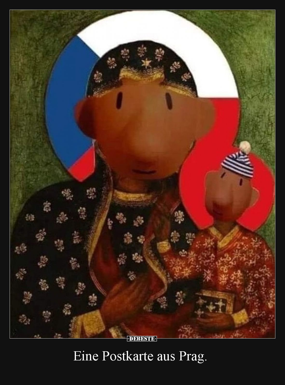 Eine Postkarte aus Prag... - Lustige Bilder | DEBESTE.de