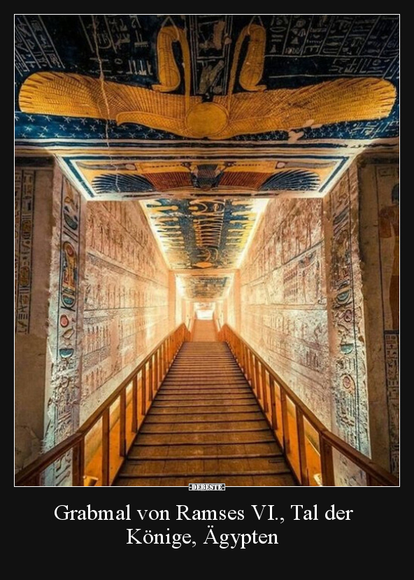 Grabmal von Ramses VI., Tal der Könige, Ägypten.. - Lustige Bilder | DEBESTE.de