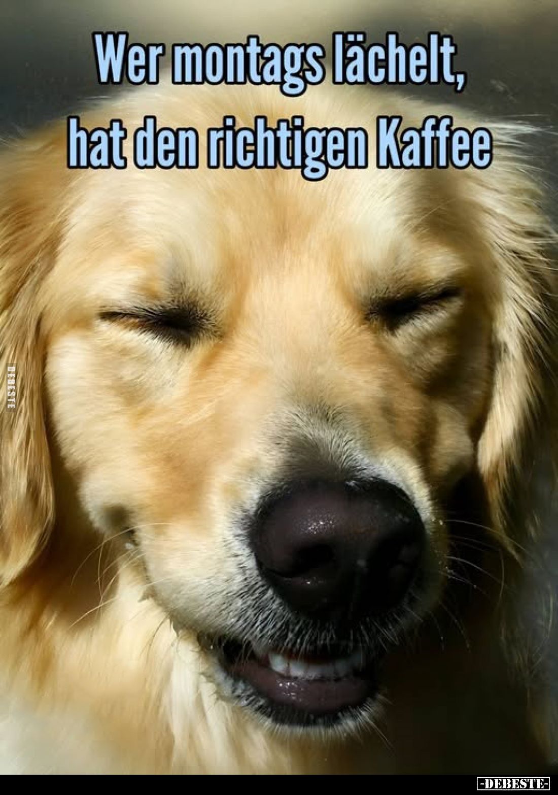 Wer montags lächelt,
hat den richtigen Kaffee