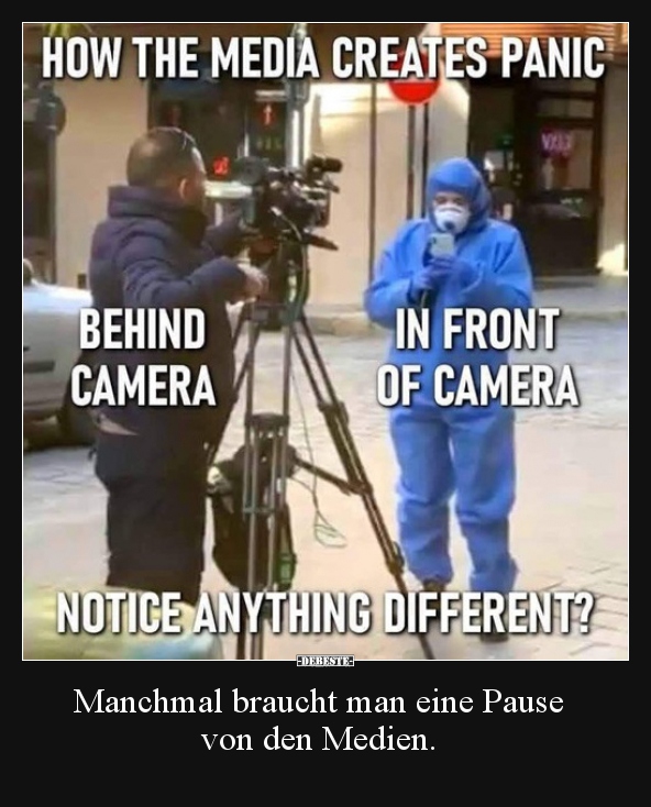 Manchmal braucht man eine Pause von den Medien...
