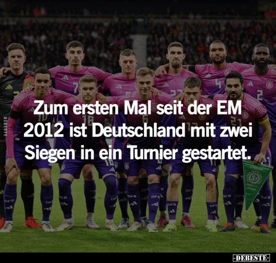 Zum ersten Mal seit der EM 2012 ist Deutschland... - Lustige Bilder | DEBESTE.de