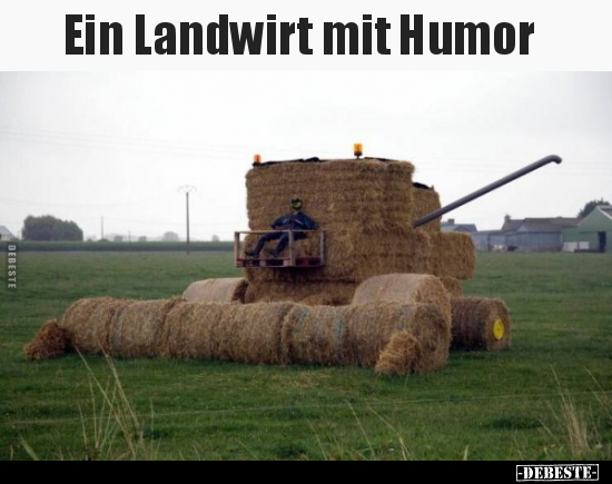 Ein Landwirt mit Humor.. - Lustige Bilder | DEBESTE.de