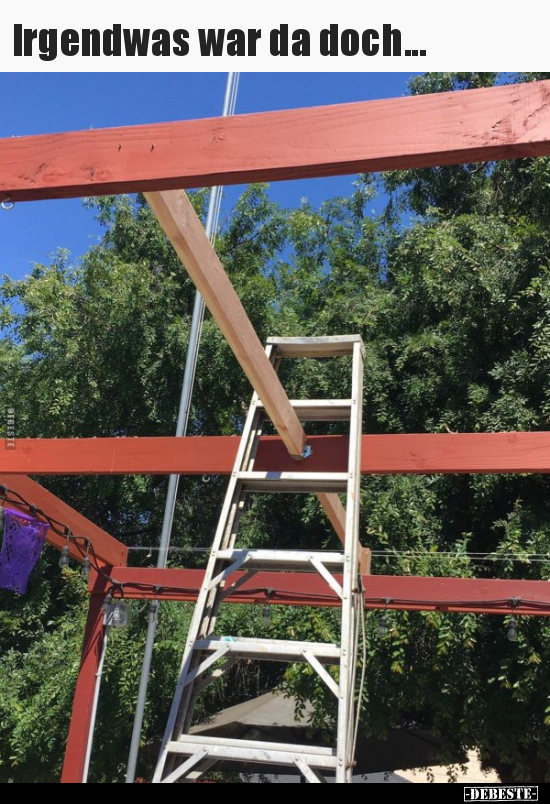Irgendwas war da doch...