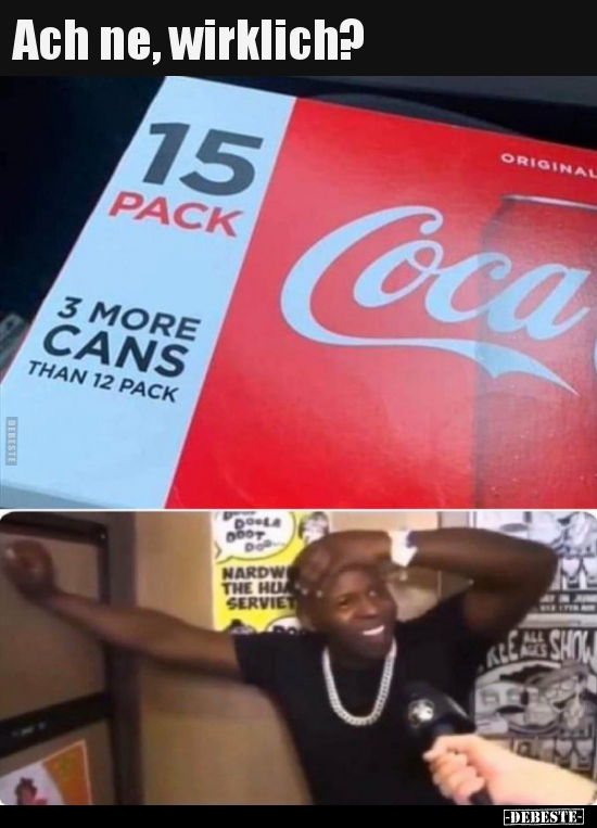 Ach ne, wirklich?..