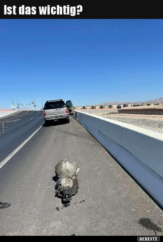 Ist das wichtig?..