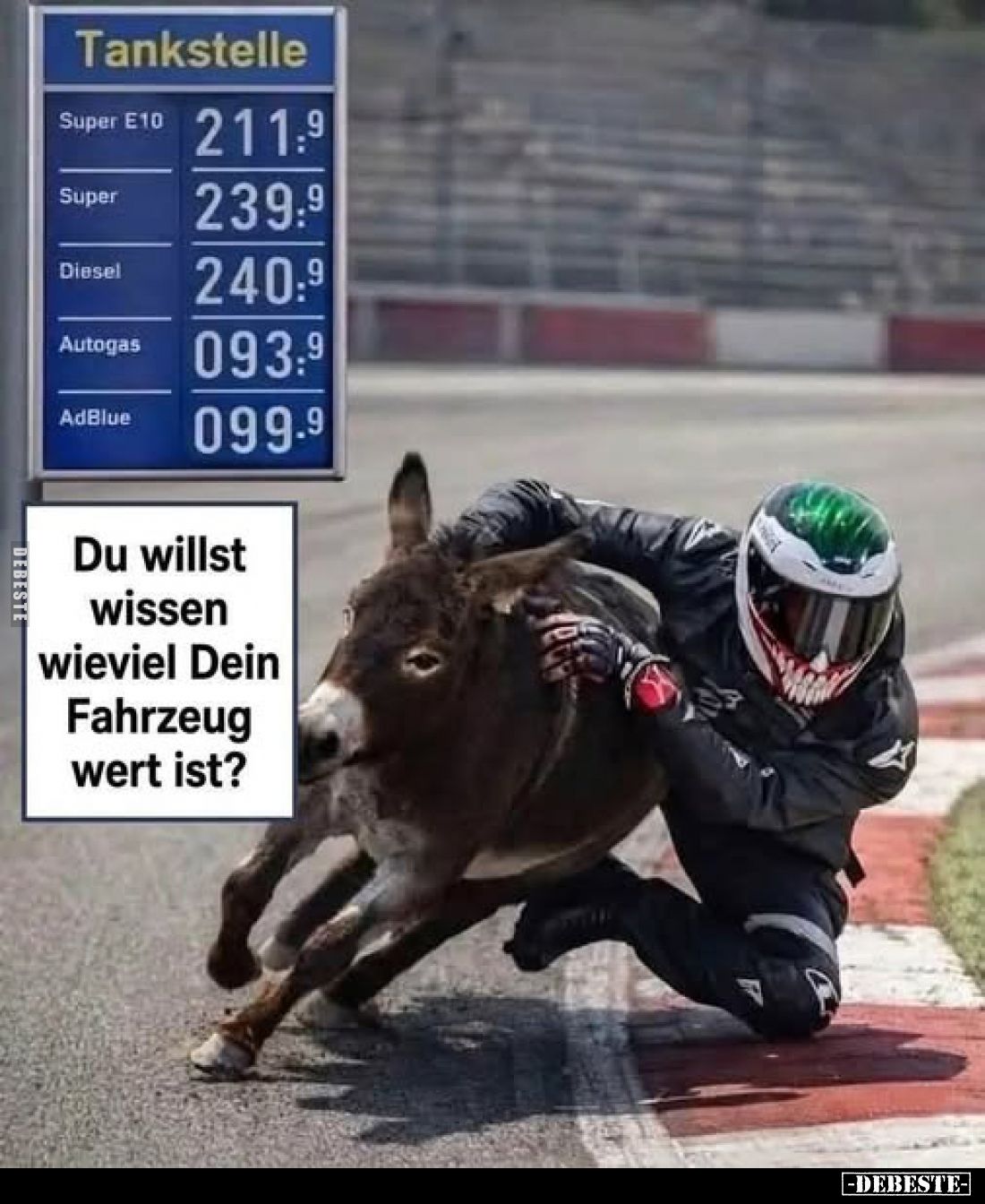 Du willst wissen wieviel Dein Fahrzeug wert ist?.. - Lustige Bilder | DEBESTE.de
