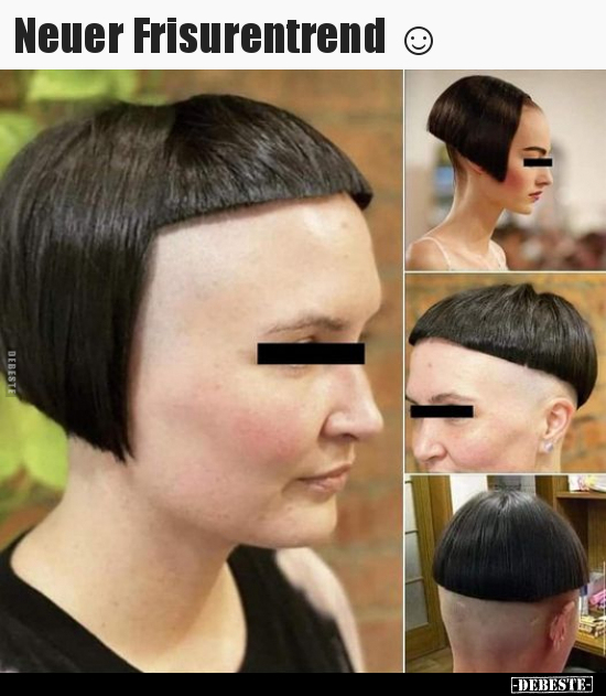Neuer Frisurentrend ☺.. - Lustige Bilder | DEBESTE.de