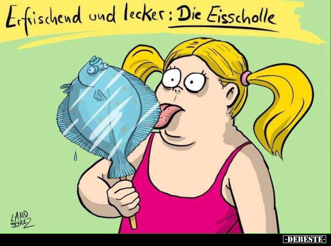 Erfrischend und lecker: Die Eisscholle
