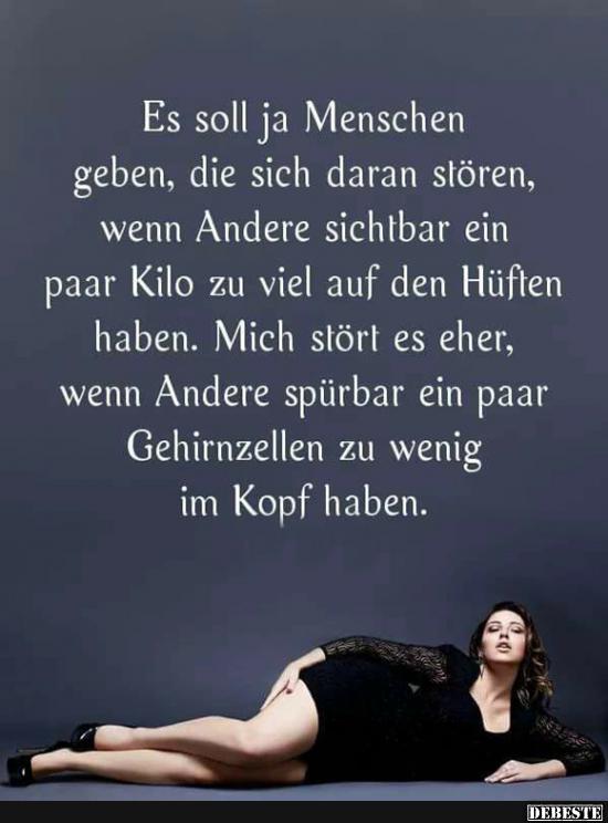 Es soll ja Menschen geben, die sich daran stören..