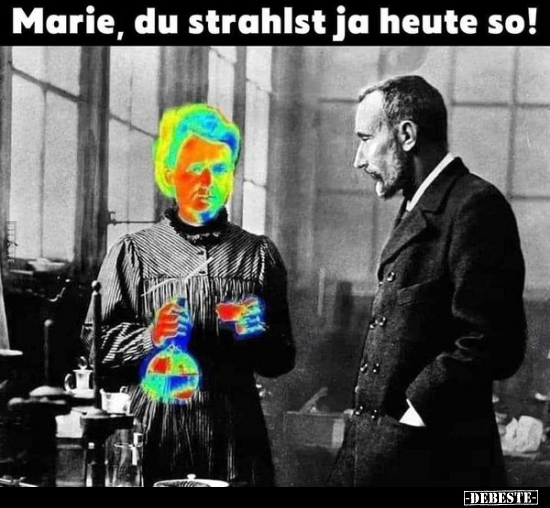 Marie, du strahlst ja heute so!.. - Lustige Bilder | DEBESTE.de